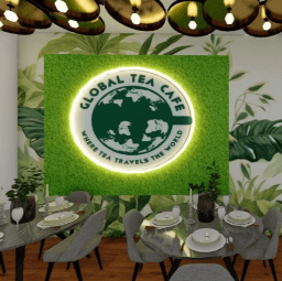 Global tea cafe